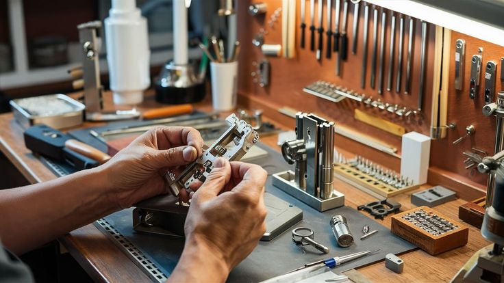 Professional key cutting and lock hardware